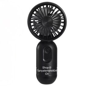 Portable handheld Black Fan 3 speeds Mini Menopause Helper